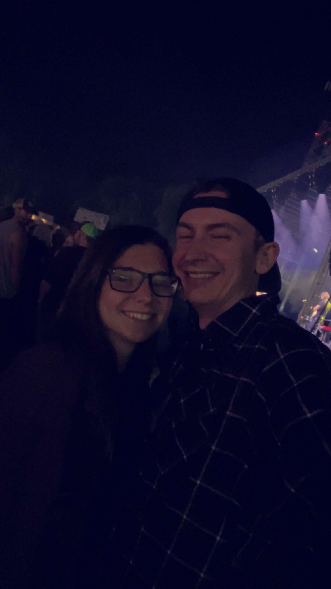 James and Rebecca on a balcony in Mexico